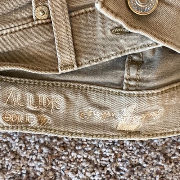 7 for All Mankind Ankle Skinny in beige size 27 - Picture 2 of 4